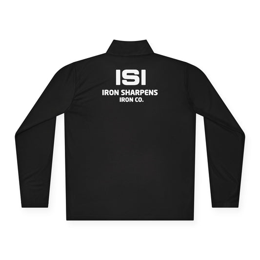 ISI Iron Sharpens Quarter‑Zip Pullover