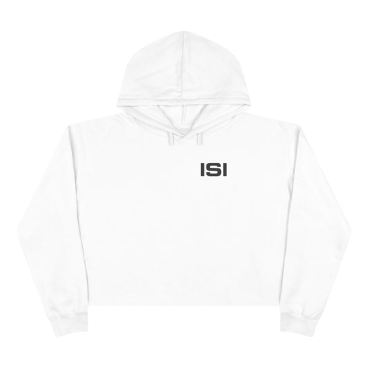 ISI Crop Hoodie — Minimalist 'Iron Sharpens Iron Co.' Athletic Cropped Hoodie